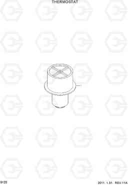9120 THERMOSTAT R320LC-7, Hyundai