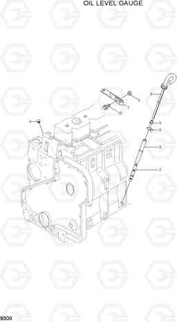 9300 OIL LEVEL GAUGE R320LC-7, Hyundai