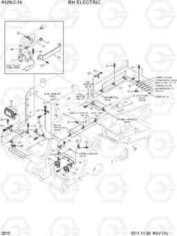 2010 RH ELECTRIC R320LC-7A, Hyundai