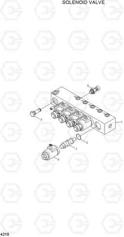 4210 SOLENOID VALVE R320LC-7A, Hyundai