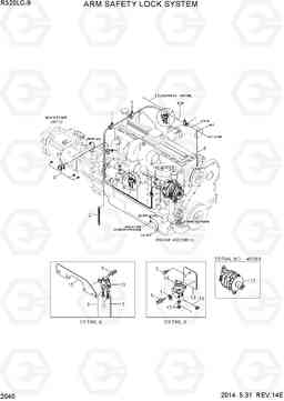 2040 ENGINE ELECTRIC R320LC-9, Hyundai