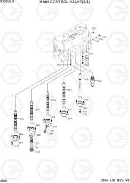 4060 MAIN CONTROL VALVE(2/4) R320LC-9, Hyundai