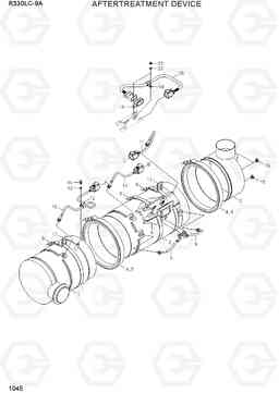 1045 AFTERTREATMENT DEVICE R330LC-9A, Hyundai