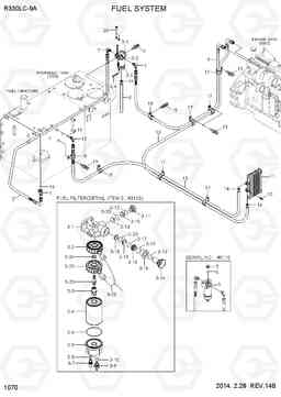 1070 FUEL SYSTEM R330LC-9A, Hyundai
