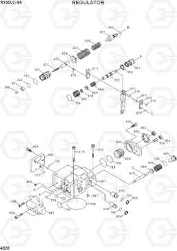 4020 REGULATOR R330LC-9A, Hyundai