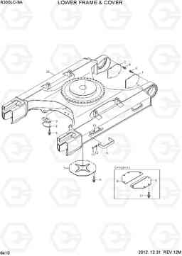 6410 LOWER FRAME & COVER R330LC-9A, Hyundai