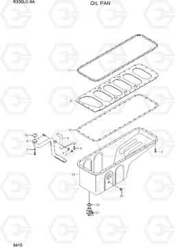 9410 OIL PAN R330LC-9A, Hyundai