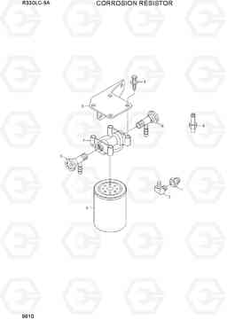 9610 CORROSION RESISTOR R330LC-9A, Hyundai