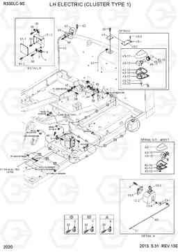 2020 LH ELECTRIC(CLUSTER TYPE 1) R330LC-9S, Hyundai