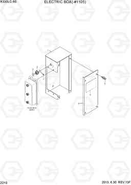 2210 ELECTRIC BOX(-#1105) R330LC-9S, Hyundai