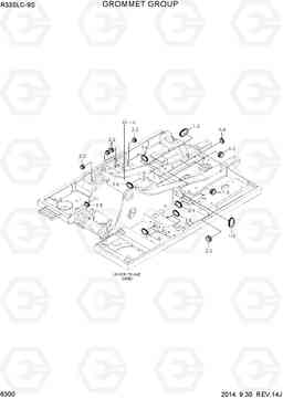 6300 GROMMET GROUP R330LC-9S, Hyundai