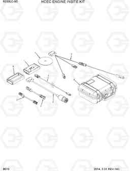 8070 HCEC ENGINE INSITE KIT R330LC-9S, Hyundai