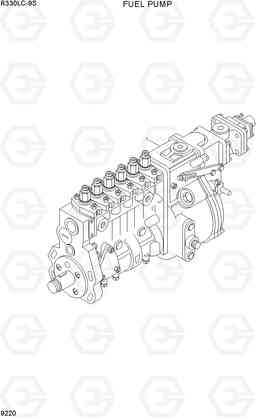 9220 FUEL PUMP R330LC-9S, Hyundai