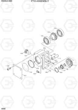 4040 PTO ASSEMBLY R330LC-9SH, Hyundai