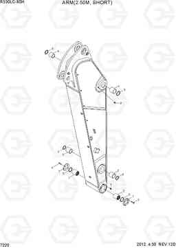 7220 ARM(2.50M, SHORT) R330LC-9SH, Hyundai
