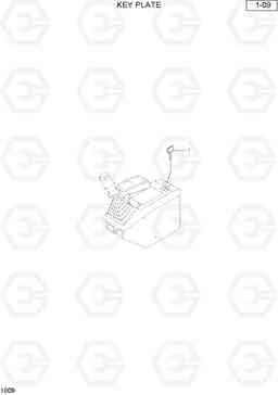 1009 KEY PLATE R35-7, Hyundai