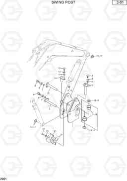 2001 SWING POST R35-7, Hyundai