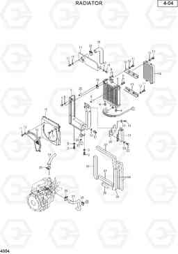 4004 RADIATOR R35-7, Hyundai
