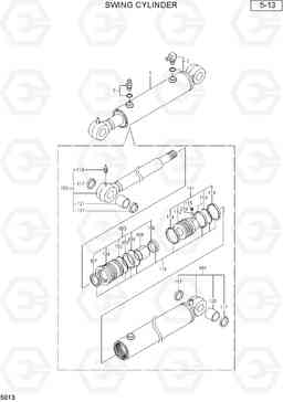 5013 SWING CYLINDER R35-7, Hyundai