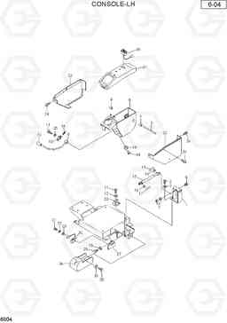 6004 CONSOLE-LH R35-7, Hyundai