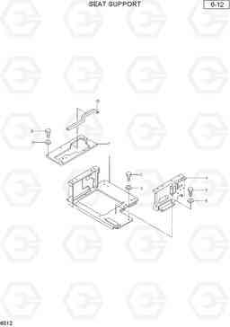 6012 SEAT SUPPORT R35-7, Hyundai