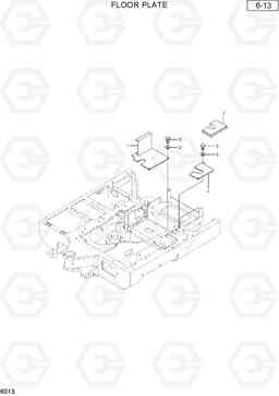 6013 FLOOR PLATE R35-7, Hyundai