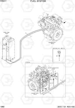 1060 FUEL SYSTEM R35Z-7, Hyundai