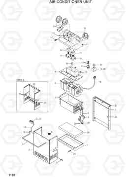 1130 AIR CONDITIONER UNIT R35Z-7, Hyundai