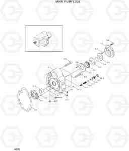 4020 MAIN PUMP(2/3) R35Z-7, Hyundai