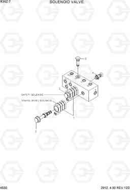 4530 SOLENOID VALVE R35Z-7, Hyundai