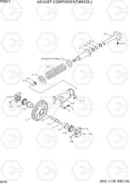 5210 ADJUST COMPONENT(#0325-) R35Z-7, Hyundai