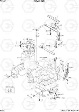 6300 COWLING R35Z-7, Hyundai