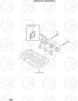 9060 EXHAUST MANIFOLD R35Z-7, Hyundai