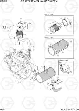 1030 AIR INTAKE & EXHAUST SYSTEM R35Z-7A, Hyundai