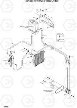 1110 AIR CONDITIONER MOUNTING R35Z-7A, Hyundai