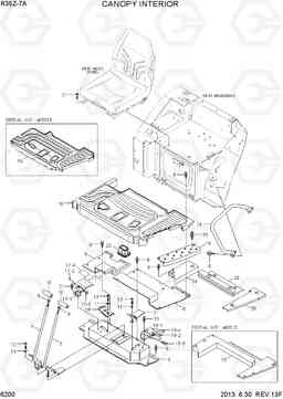 6200 CANOPY INTERIOR R35Z-7A, Hyundai