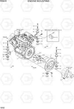 1010 ENGINE MOUNTING R35Z-9, Hyundai
