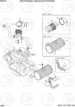 1030 AIR INTAKE & EXHAUST SYSTEM R35Z-9, Hyundai