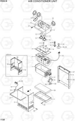 1130 AIR CONDITIONER UNIT R35Z-9, Hyundai