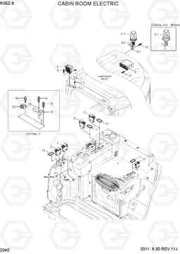 2040 CABIN ROOM ELECTRIC R35Z-9, Hyundai