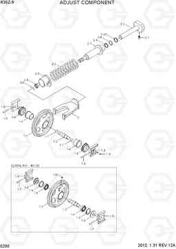 5200 ADJUST COMPONENT(-#0336) R35Z-9, Hyundai