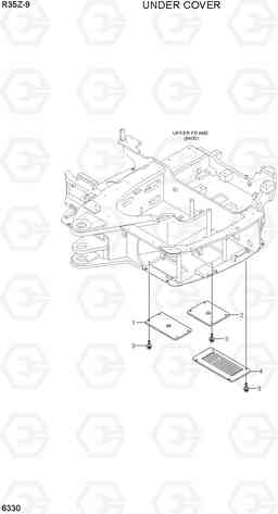 6330 UNDER COVER R35Z-9, Hyundai