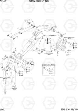 7010 BOOM MOUNTING R35Z-9, Hyundai