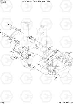 7400 BUCKET CONTROL GROUP R35Z-9, Hyundai