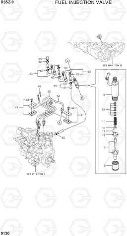 9130 FUEL INJECTION VALVE R35Z-9, Hyundai