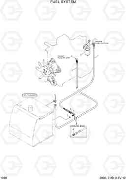 1020 FUEL SYSTEM R360LC-3, Hyundai