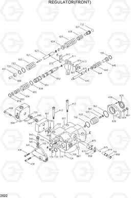 2022 REGULATOR(FRONT) R360LC-3, Hyundai