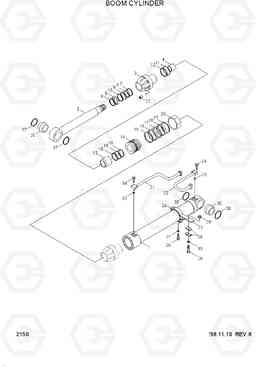 2150 BOOM CYLINDER R360LC-3, Hyundai