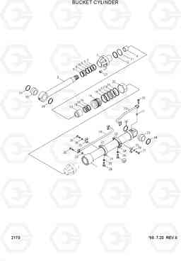 2170 BUCKET CYLINDER R360LC-3, Hyundai