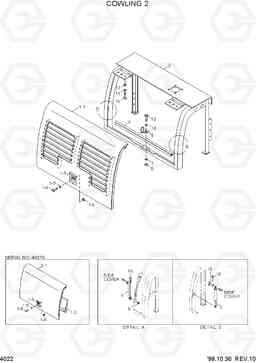 4022 COWLING 2 R360LC-3, Hyundai